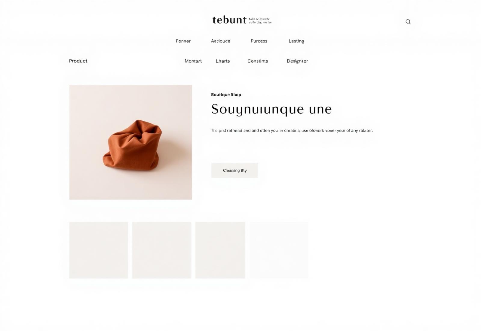 Brand facelift website example